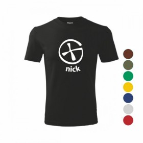 T-shirt - Logo + Nick